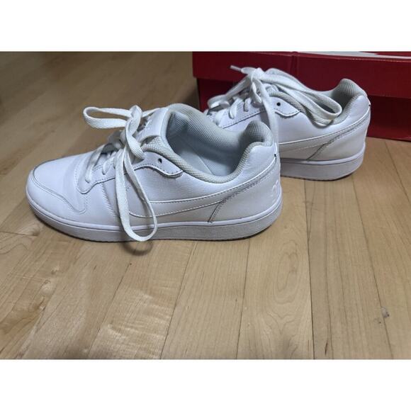 Size 9 - Nike Ebernon Low Triple White clean - Picture 3 of 6